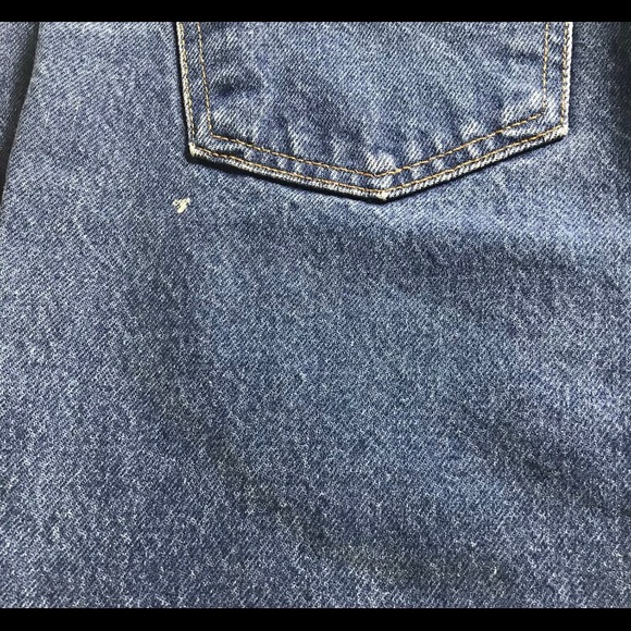 Men’s Vintage Levis Orange Tab 505 Straight Leg Medium Wash Size 42 Waist Jeans - Picture 3 of 10